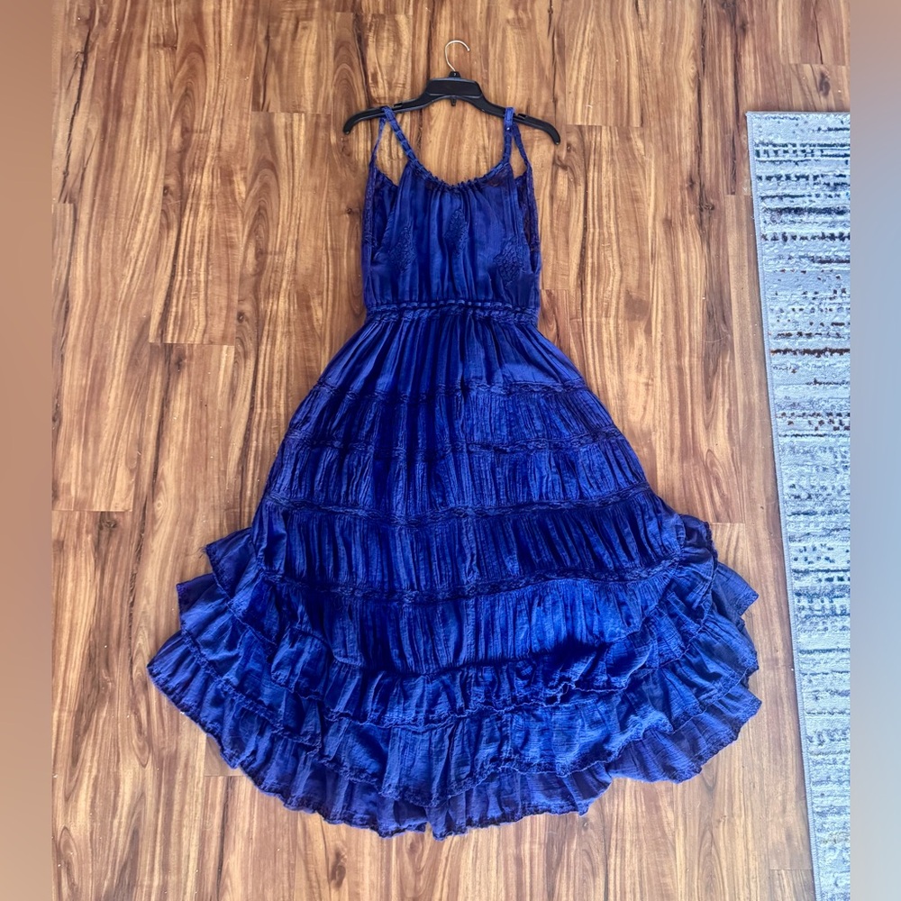 Free People Intimately Dolly Bodysuit Maxi - Small, Blue - Picture 7 of 8